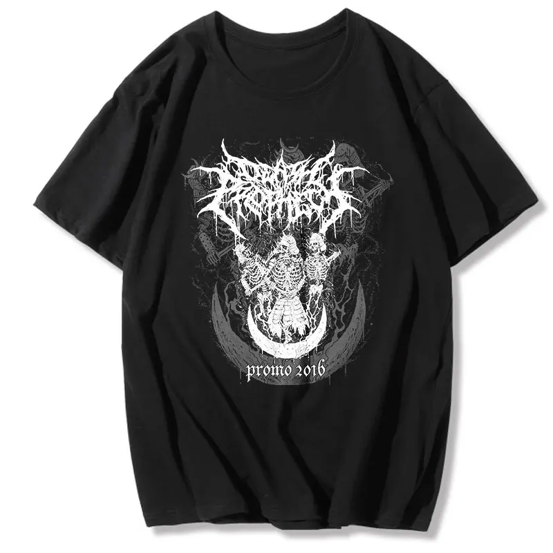 

Summer Women T-shirt Goth Female Tee Aesthetic Loose Men Punk Dark Grunge Streetwear Gothic Top T-shirts Harajuku Clothes