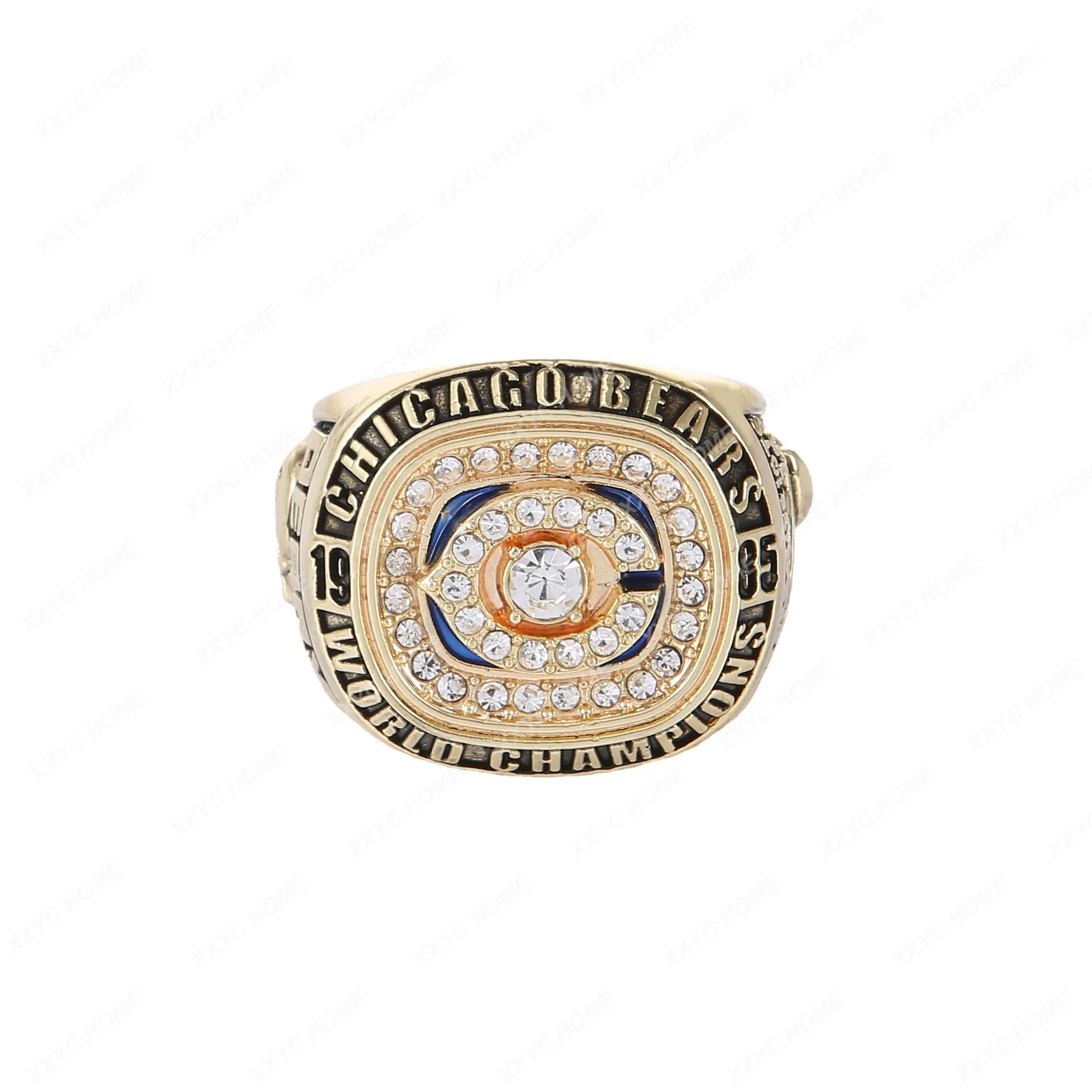 

Steel Mold 1985 Chicago Bear Super Bowl Championship Ring