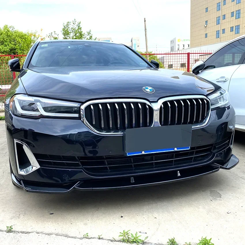 G30 G31 Автомобильный передний бампер с карбоновым эффектом для BMW 5 серии 520i 525i 530i