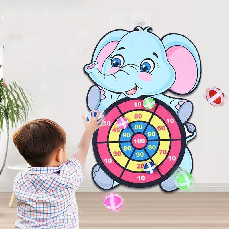 Детская мишень липкий мяч Dartboard уличные комнатные игрушки Обучающие Настольные