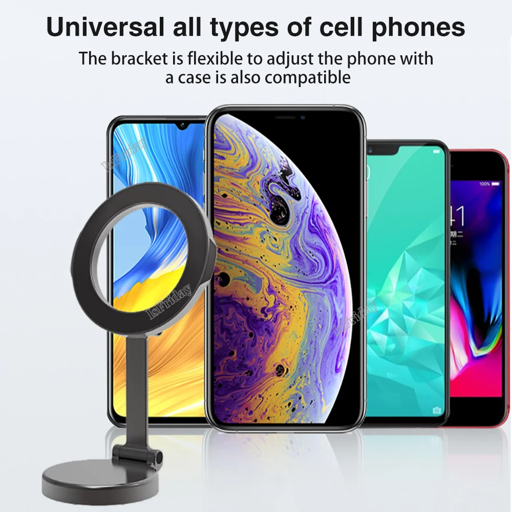 Магнитный автомобильный держатель для телефона Joyroom полностью Металлическая