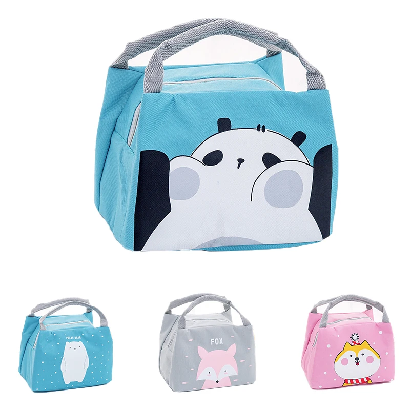 

Cartoon Cute Lunch Bags For Women Girl Kids Children Thermal Insulated Lunch Box Tote Food Picnic Bag Milk Bottle Pouch Handbag