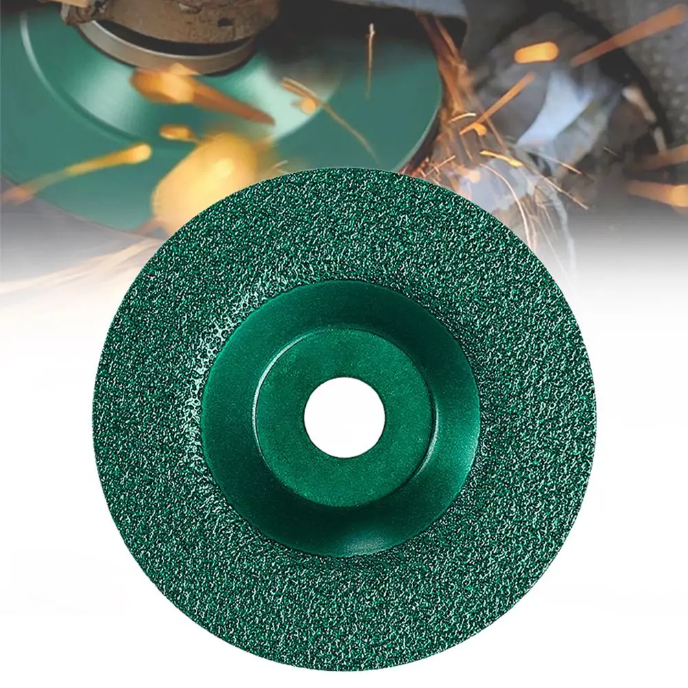 

1Pc Diamond Grinding Disc 100mm Polishing Wheel 16mm Bore Abrasive For Glass Marble Buffing Rotary Tool Electric Angle Grinder
