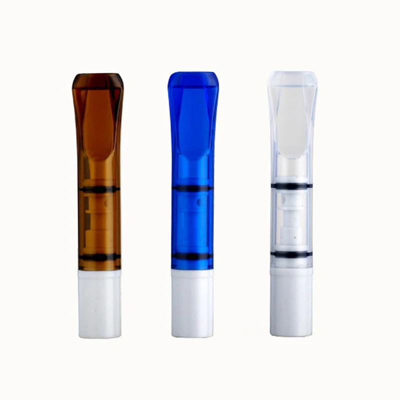 

10 Pcs Regular Cigarettes Filter Holder Tips Pipes Plastic Circular Washable Healthy Cigarette Filters Mouthpieces Reduce Tar