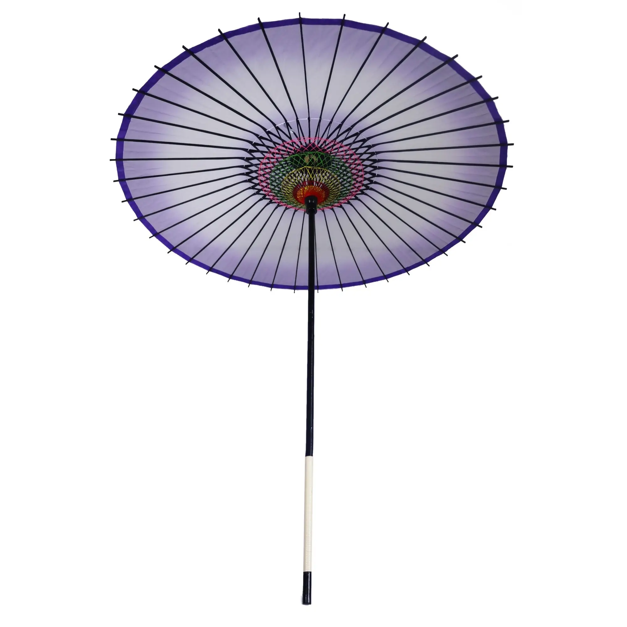 

Зонт-парасоль Qiji серого цвета из шелка