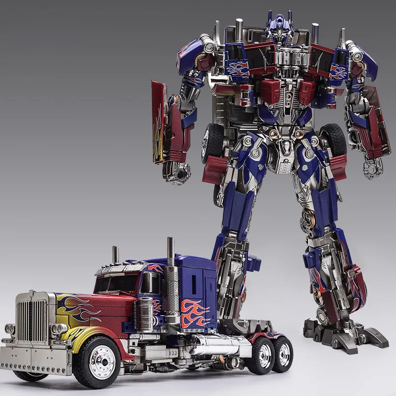 

Morphing Toys 5 King Kong Optimus Pillar Positive Gold Edition Variant Boy Model Robot Car Figure Collection Toy Gift