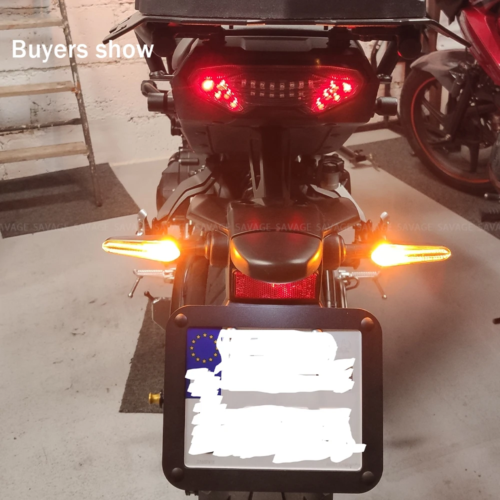 Светодиодный указатель поворота для мотоцикла YAMAHA MT07 MT09 MT10 MT125 MT25 YZF R15/R1/R6 TRACER XSR