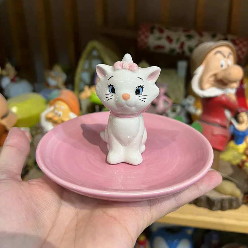 Disney аристократы Мари кошка керамическая фотоподнос TAction Фигурки игрушки милое
