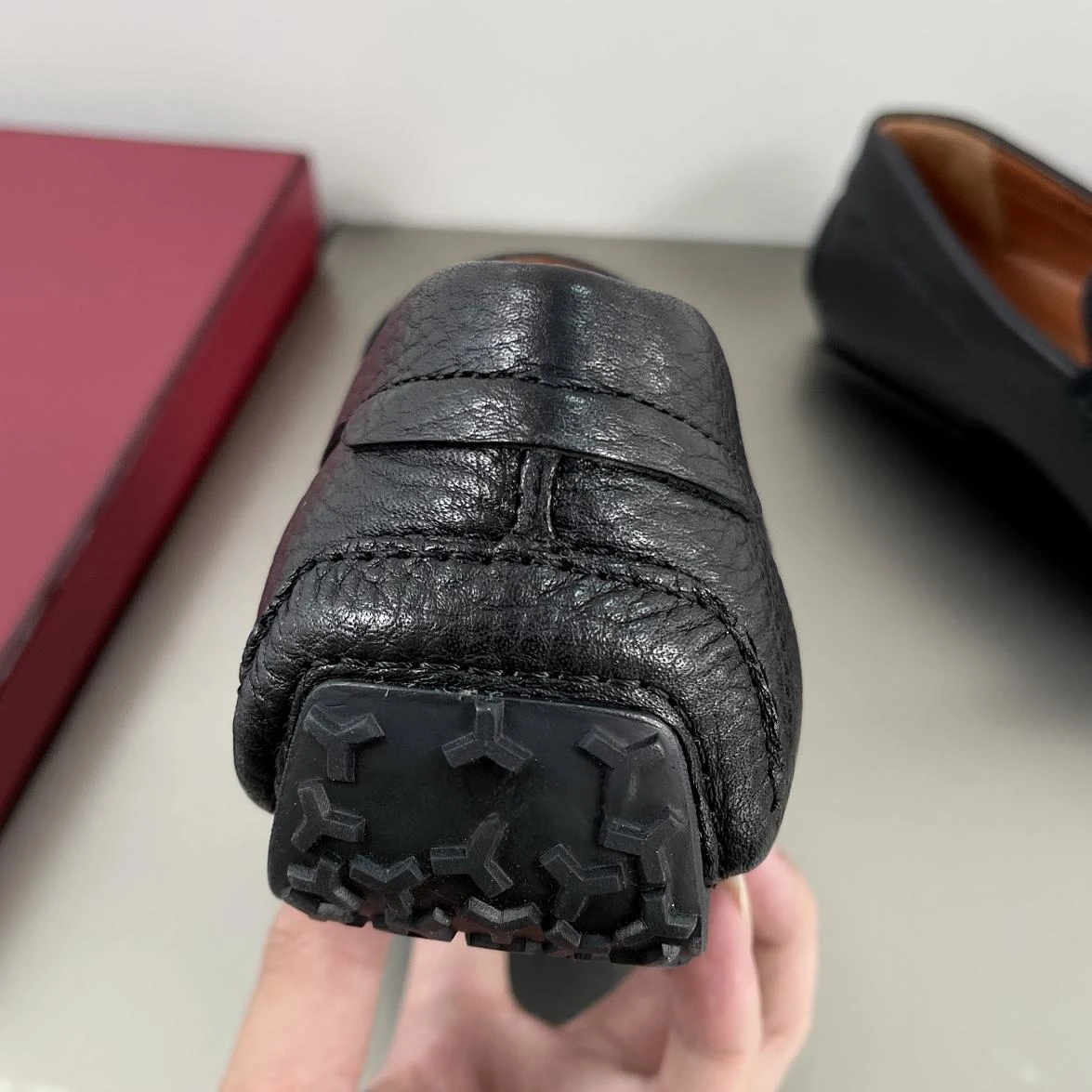 Туфли мужские в полоску модные лоферы деловой стиль повседневная обувь