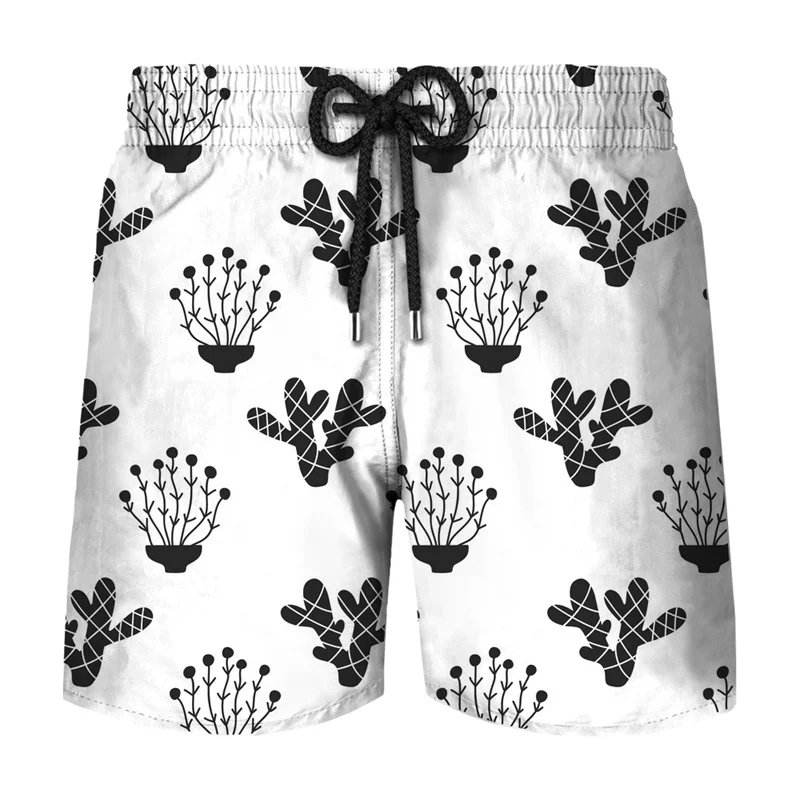 Мужские пляжные шорты с 3D-принтом трусы для пляжа Гаваи изображением морского