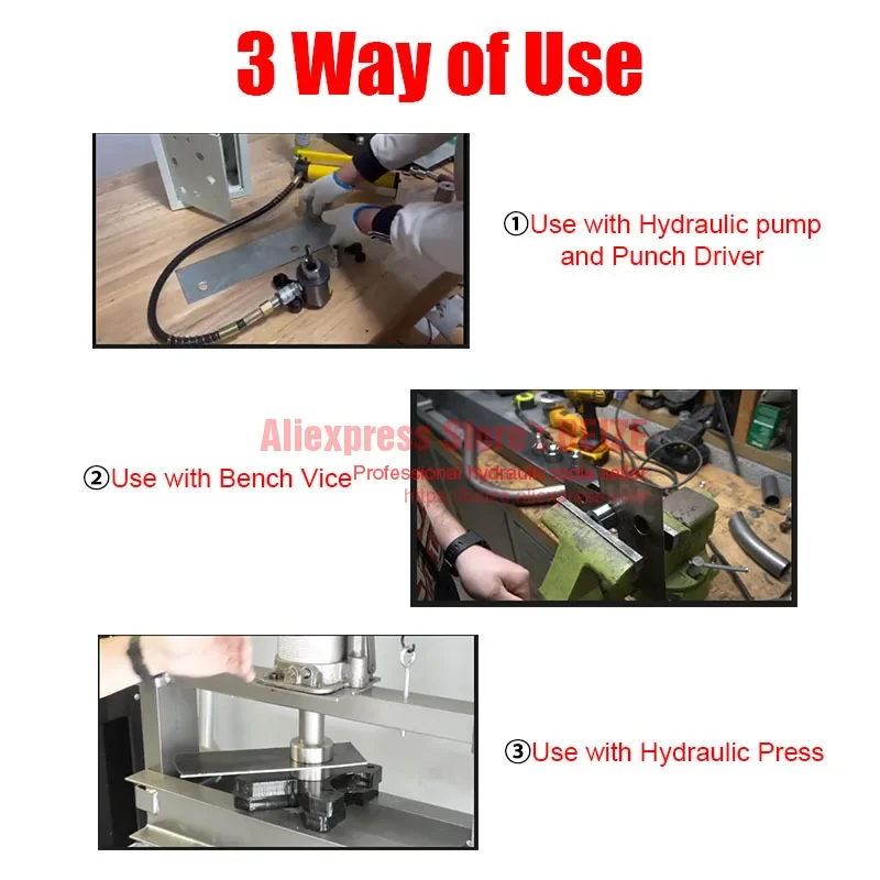 Обновленный набор из трех штампов с ямочками 1/2 дюйма 3/4 1 дюйм можно использовать