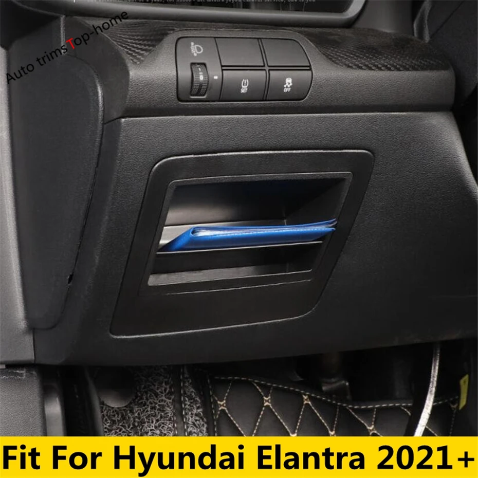 

Fuse Storage Box Bin For Hyundai Elantra 2021 - 2023 Armrest Box Tray Center Console Card Coin Slot Glove Case Holder Organizer