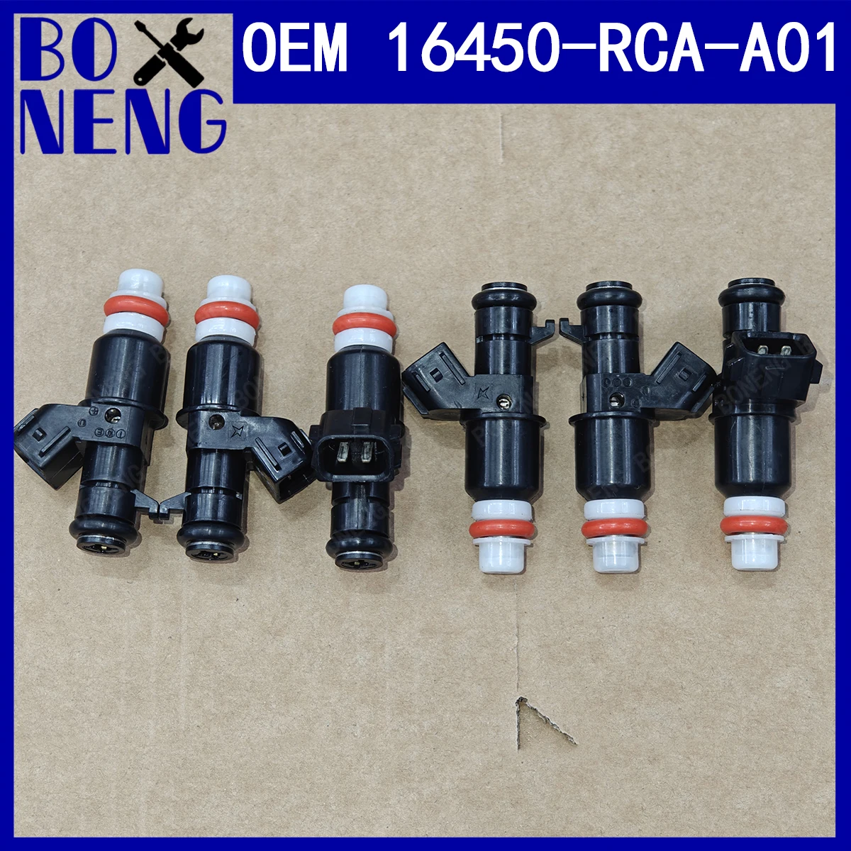 

6 шт./лот OEM 16450-RCA-A01 топливная форсунка для Honda Accord Acura TL 3.2 04-08 MDX ILX Odyssey Ridgeline 16450RCAA01