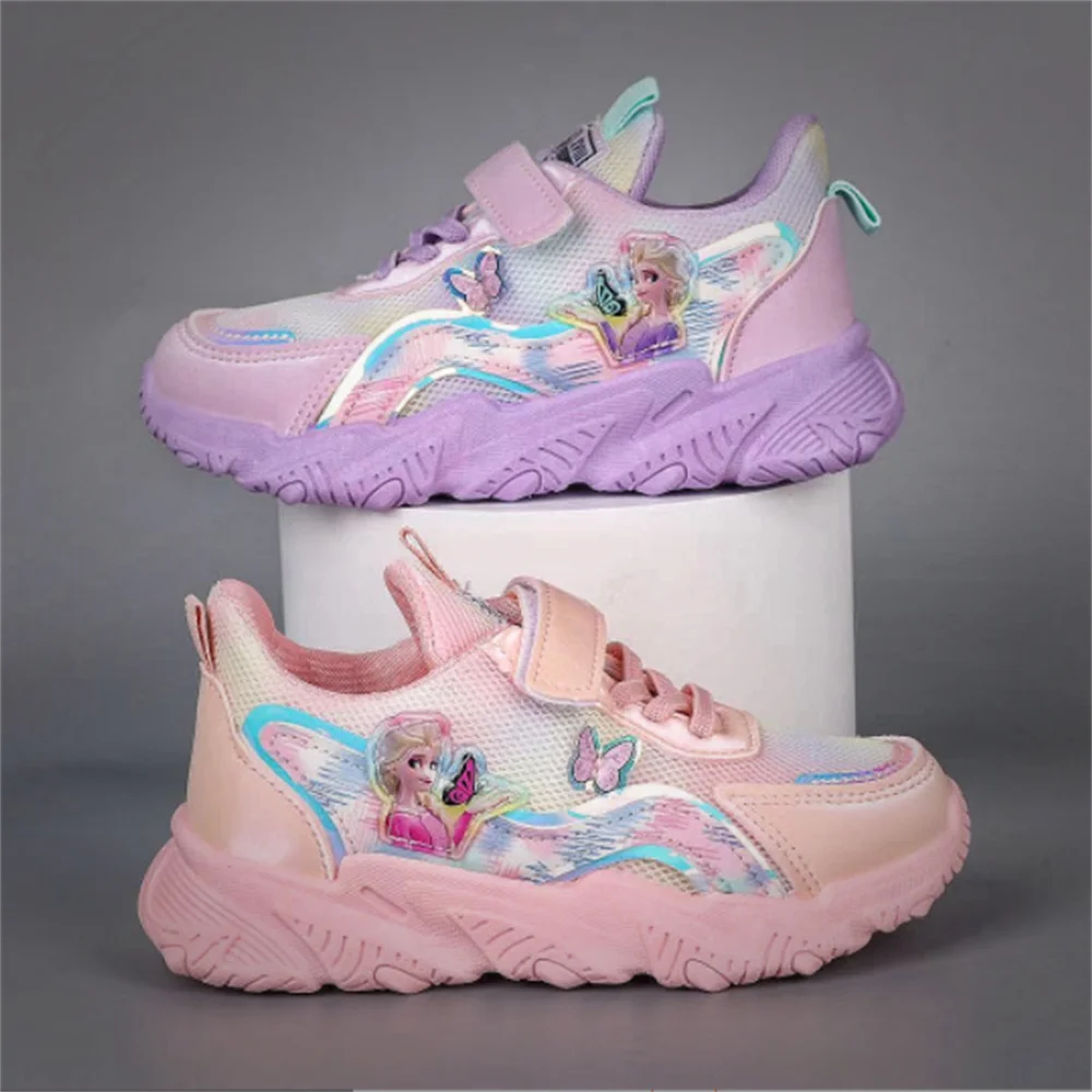 

Frozen mesh sneakers breathable spring and autumn fashion casual children's soft bottom non-slip children's shoes
