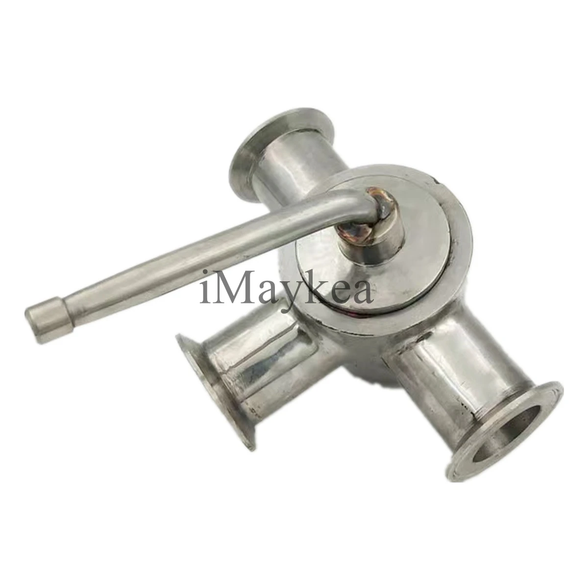 1-1/4 &quotзажим OD 50 5 мм санитарный пробковый клапан из нержавеющей стали трехходовой