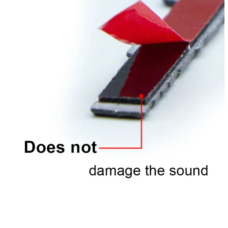 3D наклейка для стайлинга автомобиля алюминиевая эмблема внутренний динамик