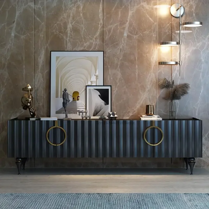 

Salon Console Side Table End Living Room Accent Center Coffee Table Restaurant Luxury Sofa Mesas De Jantar Nordic Furniture GM