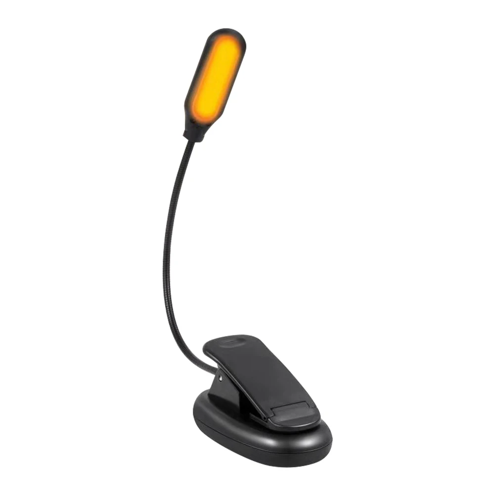 

LED Reading Light Bendable Neck Kids Eye Protection Office Headboard Flexible Clip On USB Rechargeable Bedside Mini Dimmable