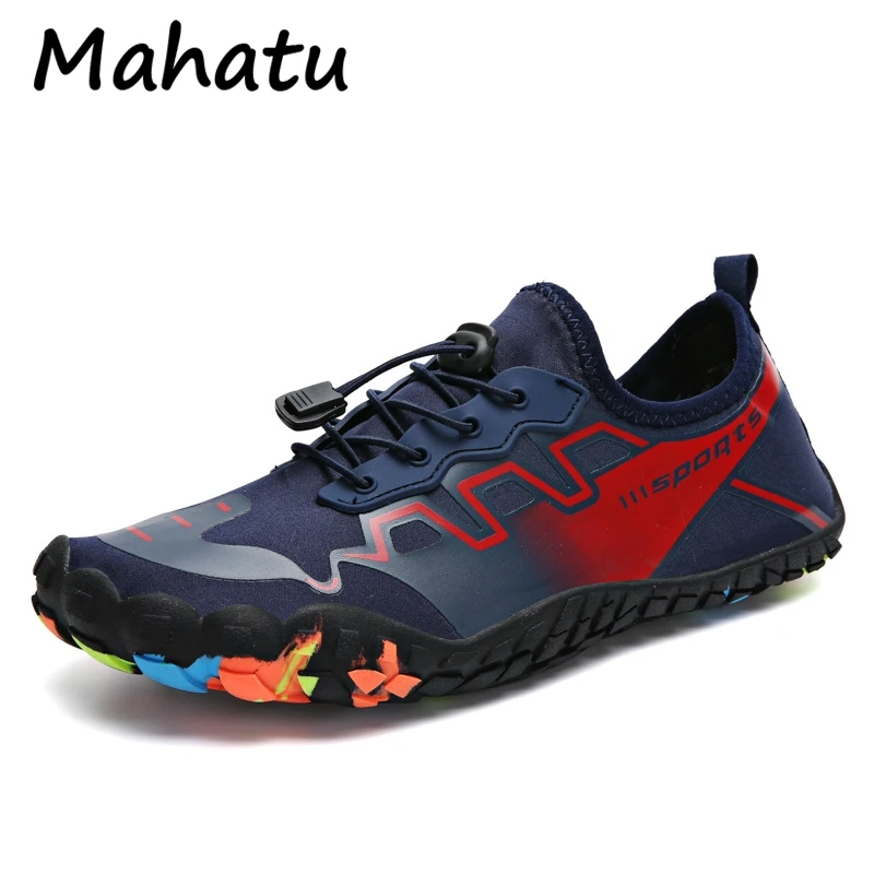 

Уличные спортивные речные туфли с пятью пальцами, легкие походные туфли для дайвинга, плавательные туфли, Нескользящие пляжные туфли для би...