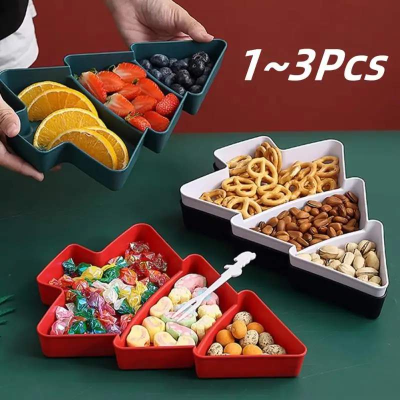 Рождественская елка тарелка с фруктами веселые рождественские украшения для