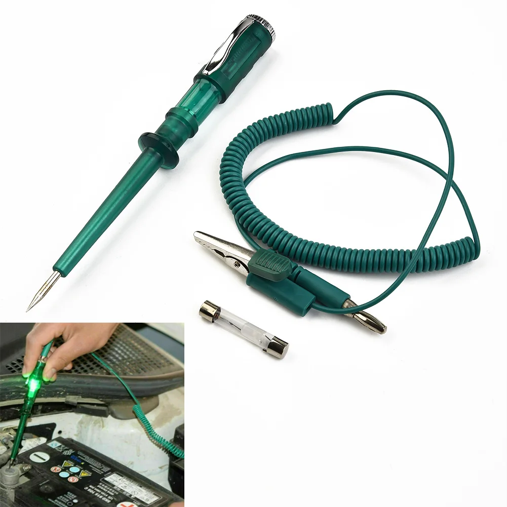 

Alligator Clip Auto Circuit Tester Automotive Car Green Motorcycles RVs
