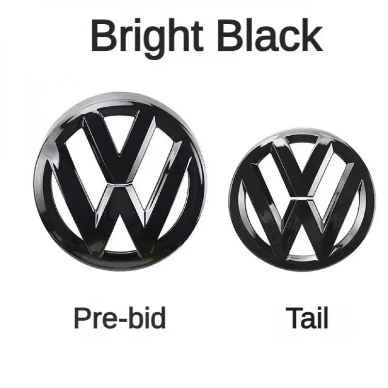 Глянцевая черная замена передней решетки Emblema для Volkswagen Golf MK6 2009 2010 2011 2012 da tampa do