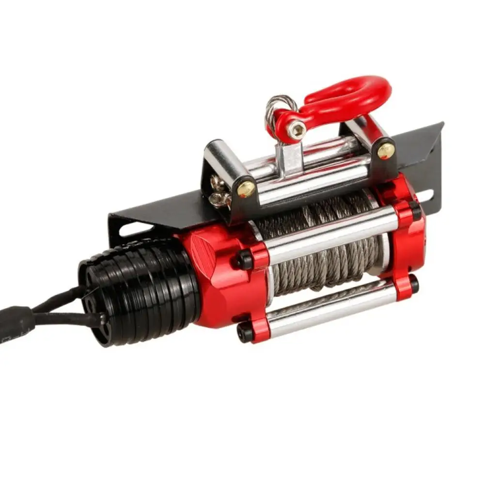 

1:10 Remote Control Rock Crawler Climbing Cars Electric Metal Winch Parts Accessories CNC Metal For SCX10 D90