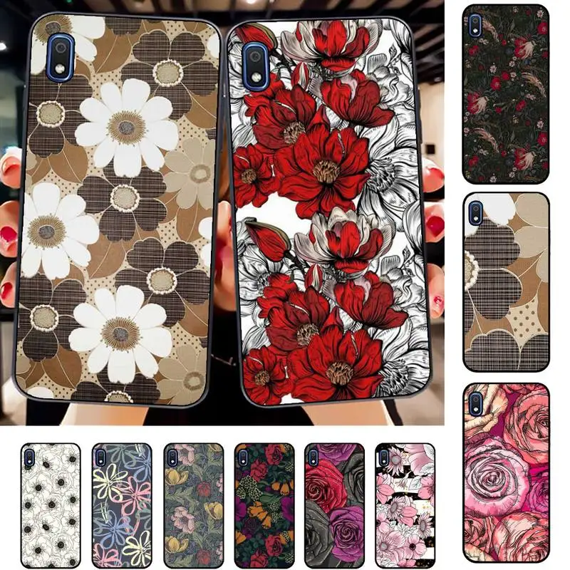 

blooming flowers Phone Case for Samsung A51 01 50 71 21S 70 31 40 30 10 20 S E 11 91 A7 A8 2018