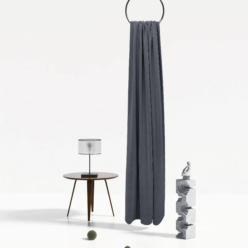 Роскошные Современные Простые кашемировые занавески в французском стиле для