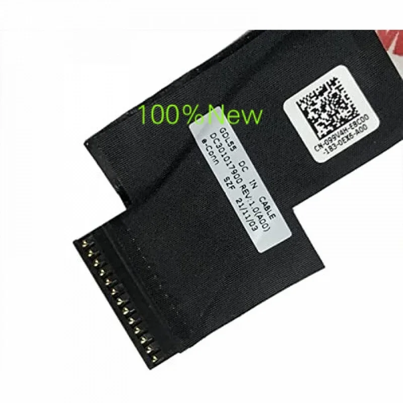 Зарядный кабель с разъемом питания постоянного тока для Dell Alienware m15 R6 P109F P109F001 P109F004