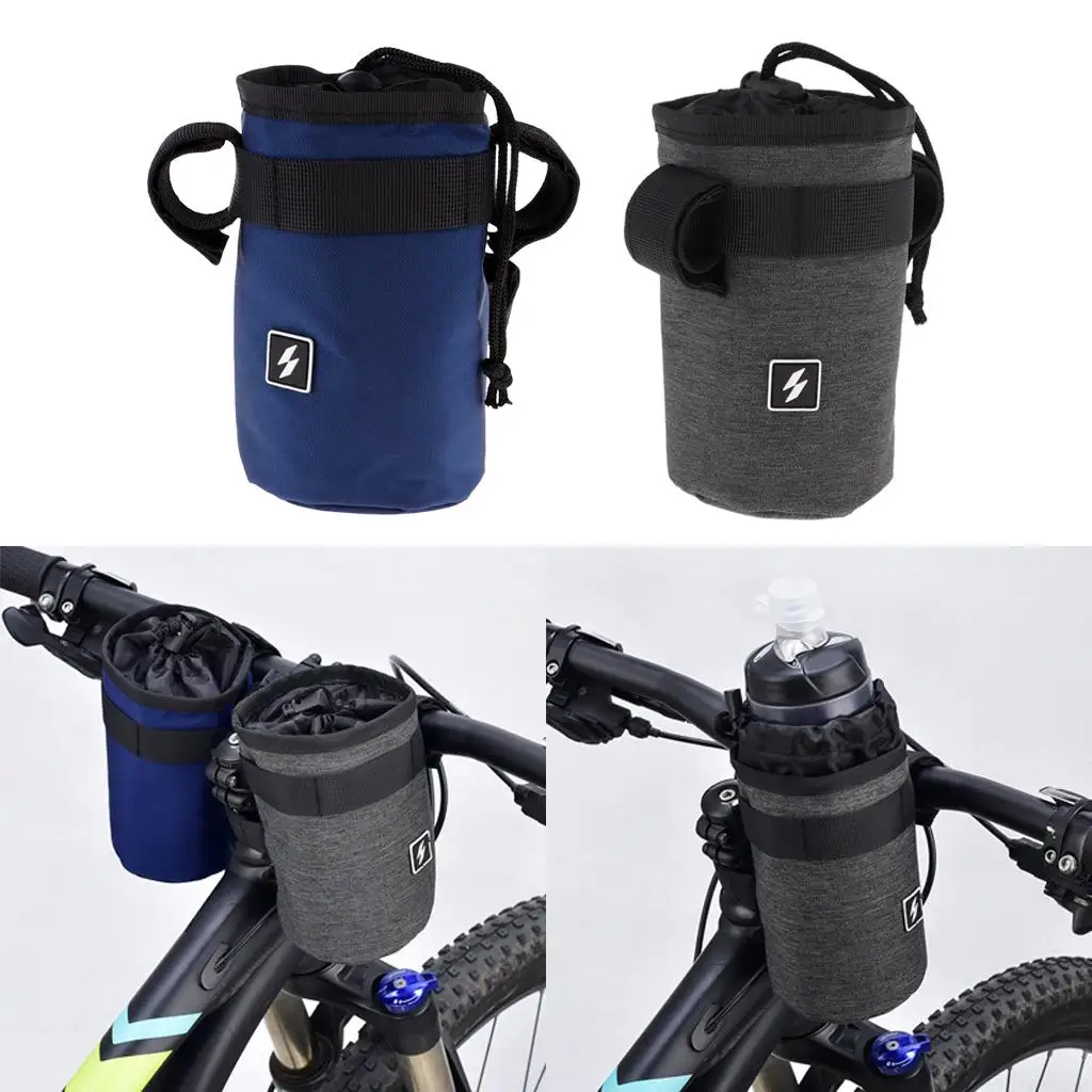 

Portable Bottle Holder Carrier Pouch Cycling Handlebar Kettle bag for bike Handlebar Stem Bag Accessories