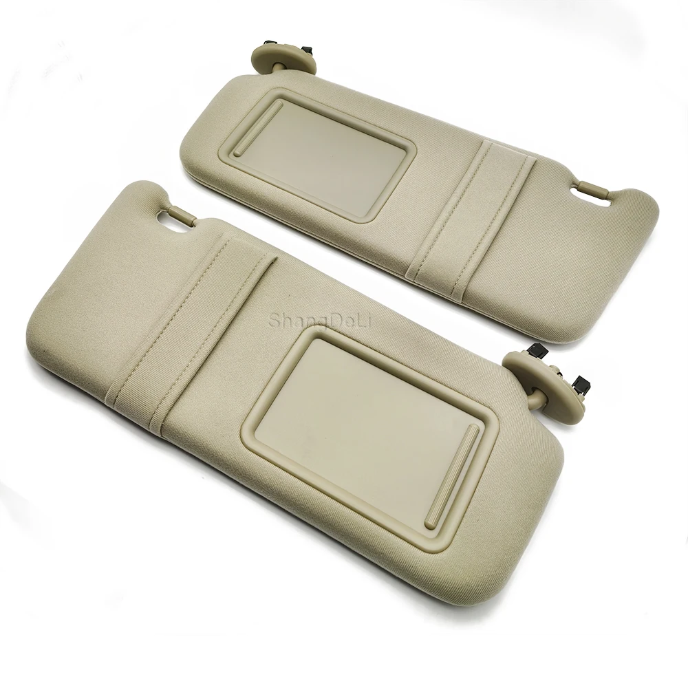 Автомобильный левый и правый солнцезащитный козырек с зеркалом совместимый Toyota