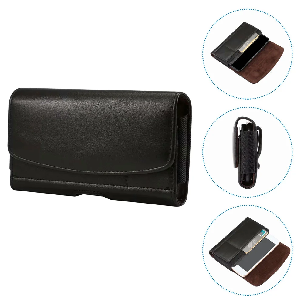

Belt Holder For Men Women PU Phone Holster With Belt