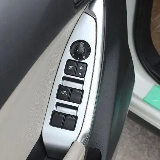 

ABS Matte for Mazda CX-5 2013 2014 2015 2016 Accessories LHD Door Window glass Lift Control Switch Panel Cover Trim Car Styling