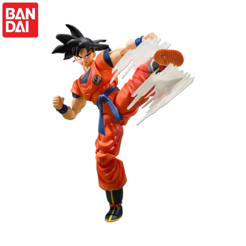Фото В наличии! Набор специальных эффектов Bandai SHF Dragon Ball Z Super Saiyan Son Goku: сменная голова, телепортация, Камехамеха, Ветряной клинок №3