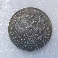 poland 1840 silver plated brass commemorative collectible coin gift lucky challenge coin copy coin