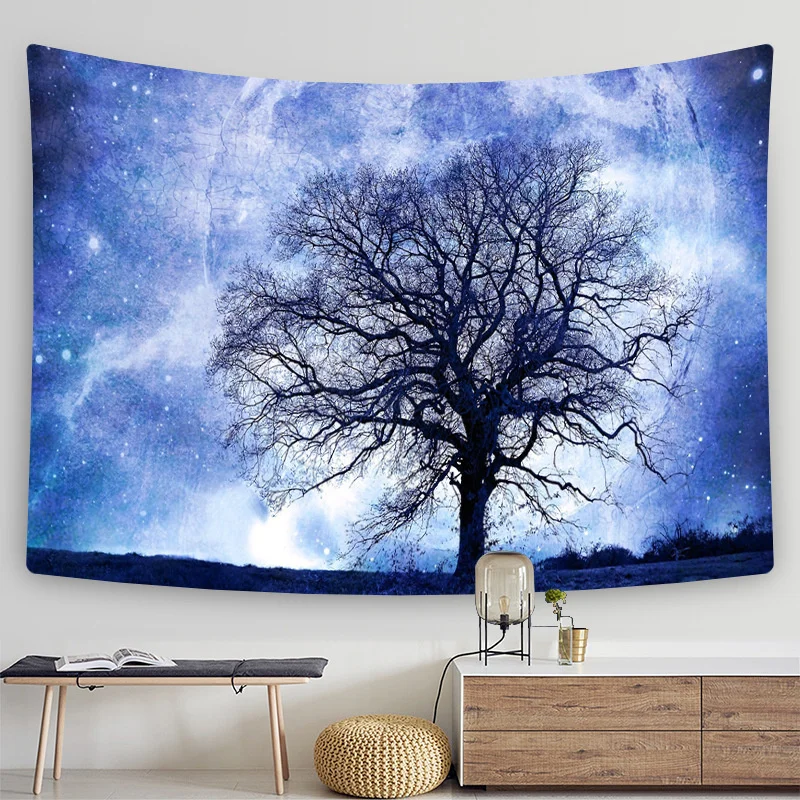 Дешевые загадочные Звездные фотообои в стиле бохо украшение для комнаты