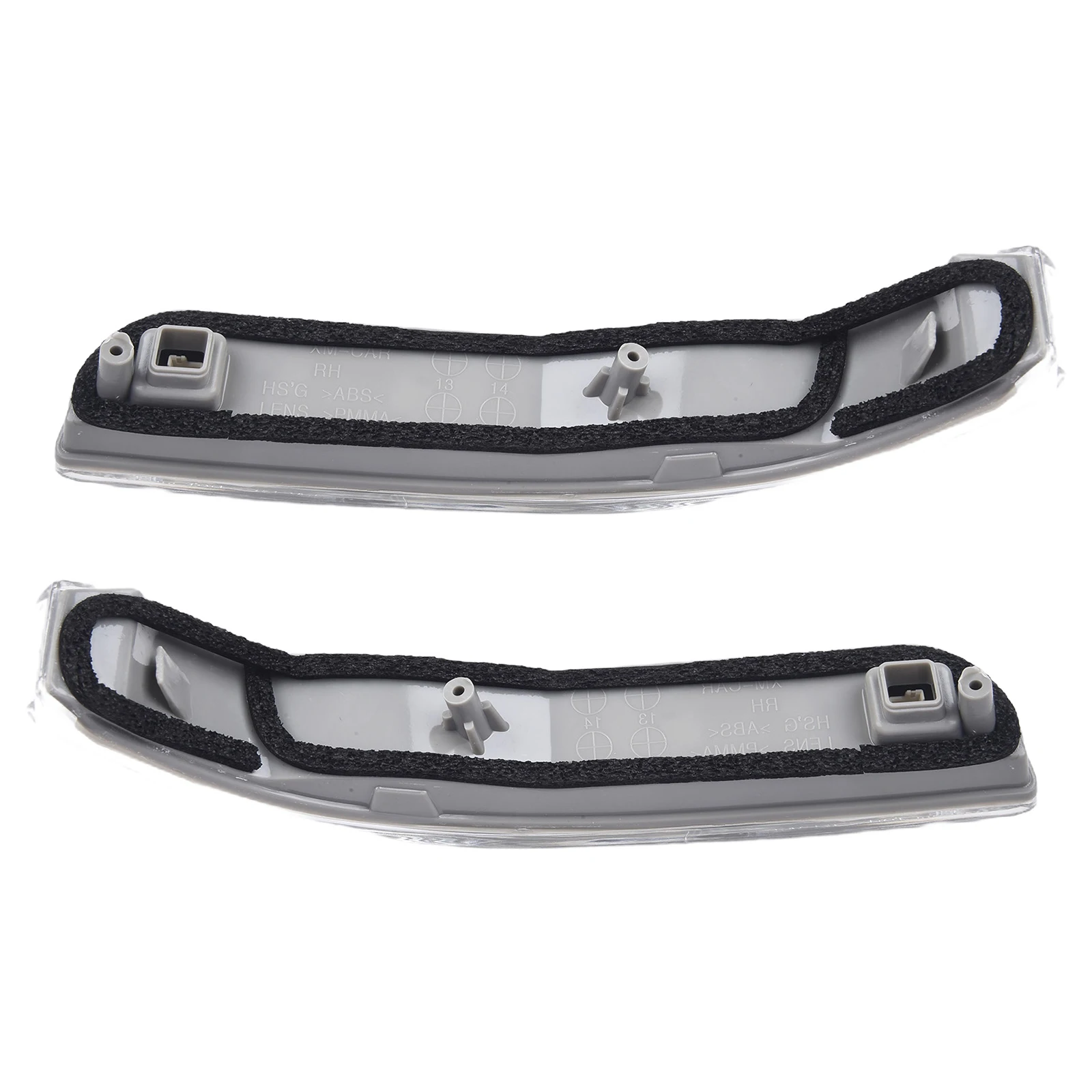 Пара светодиодных указателей поворота заднего вида совместимых с номерами