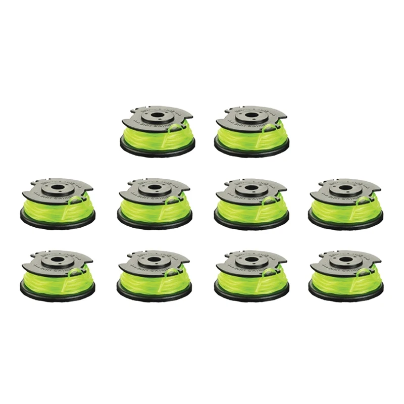 

10 шт./упаковка, шпули для триммеров Ryobi RAC143 36 В