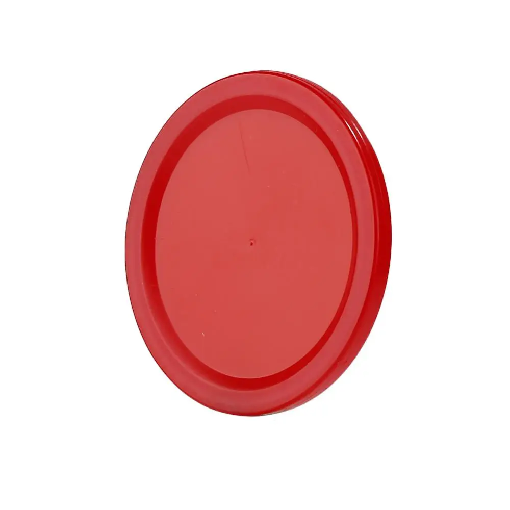 5 PCS 2019 Hot New High Quality Children Indoor Table Game Play Toys Durable Practical Red Plastic Mini Air Hockey Table Puck images - 6