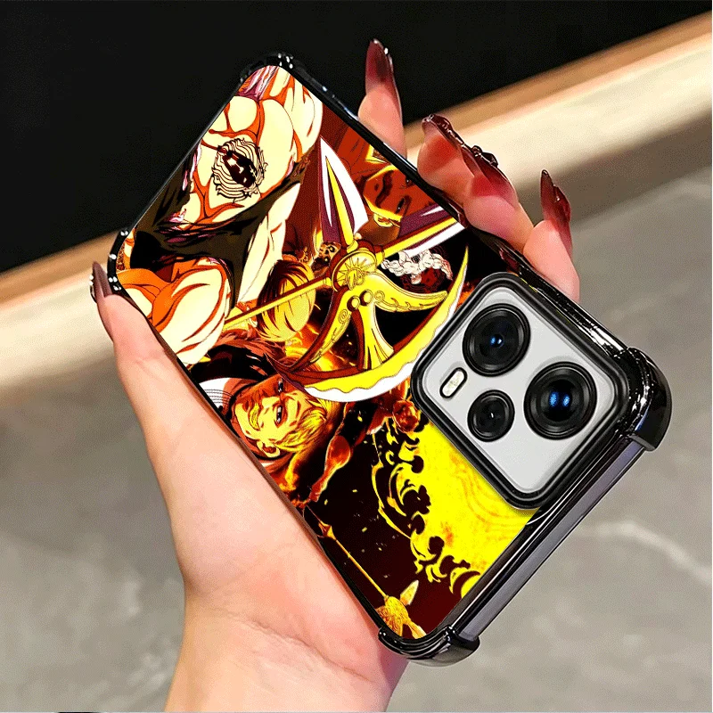 Мягкий чехол для телефона Seven D-Deadlys Sins Escanor для Xiaomi Poco X7 X8 Pro Max X6 X5 X3 F8 Ultra F7 M8 M7 M5S Redmi 15C 15A 15 14C 1 (art.: 3920d9edef7ea) - 3920d9edef7ea