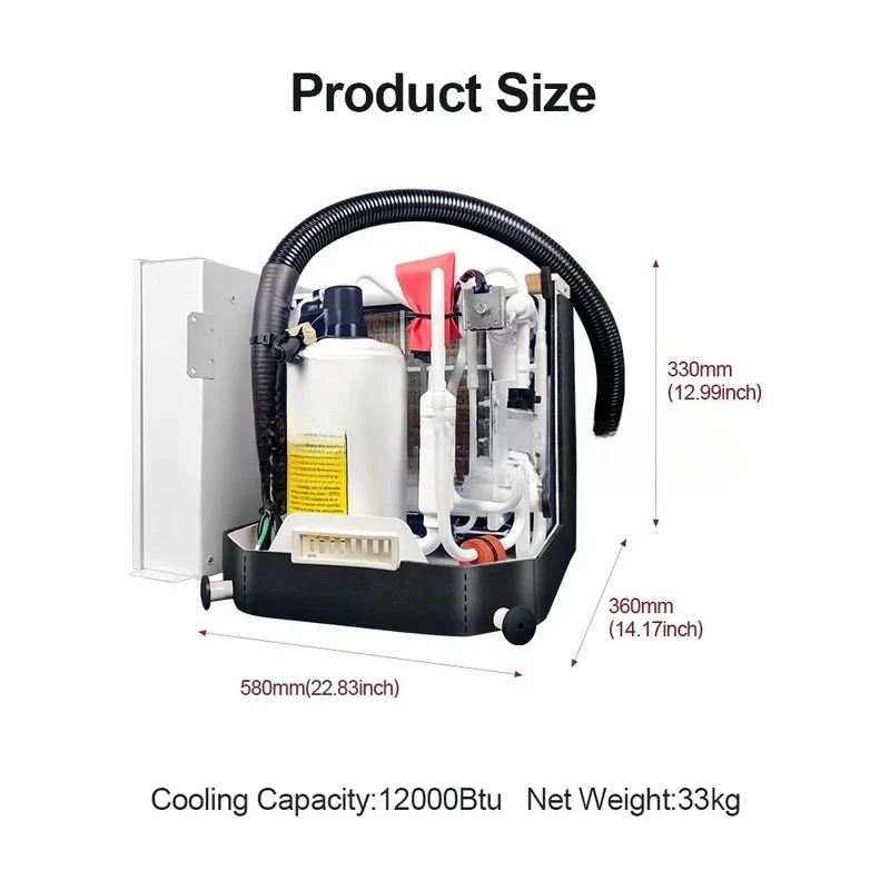 Система кондиционирования для лодки центральный кондиционер OEM/ODM 12000 16000 Btu