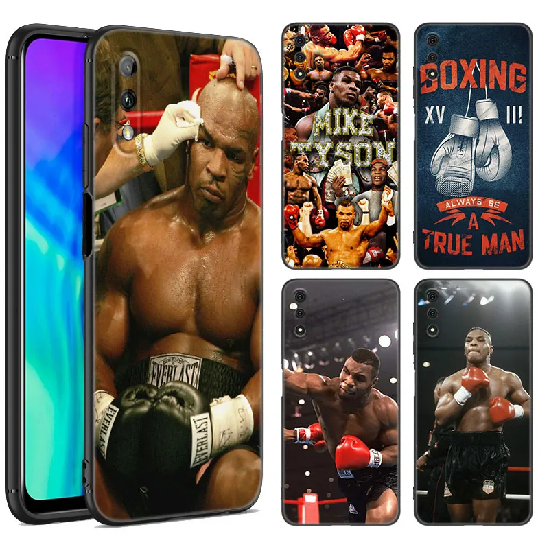 Чехол Super Boxer Mike для телефона Huawei Y6 Y7 Y9 Prime Y5 Lite 2018 2019 Y5P Y6P Y6S Y7A Y7P Y8P Y8S Y9A Y9S, мягкий черный чехол из ТПУ