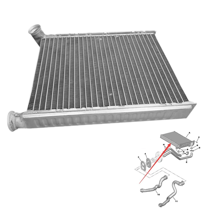 Радиатор для резервуара теплого воздуха 6448V6 6448S4 812417 54314 Peugeot 308 CC SW Estate Citroen RCZ C3 Picasso