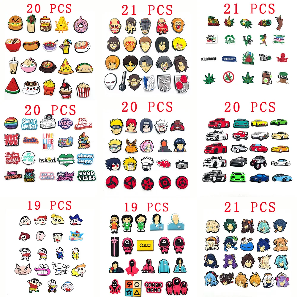 

Симпатичные Мультяшные подвески для обуви, крутой смешной набор DIY, модные Кроксы, сандалии, украшения JIBZ, Детские и женские подарки для вече...