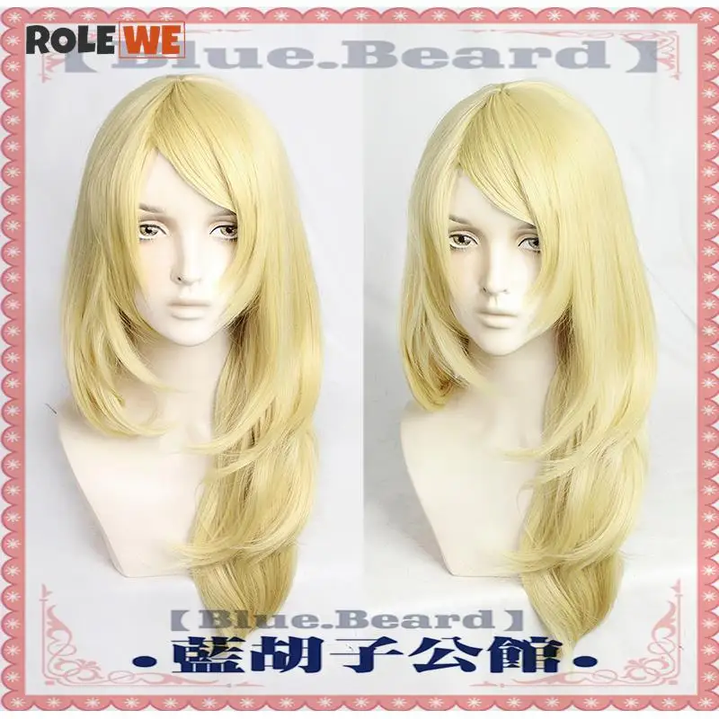 

Emma Sano Cosplay Wig Tokyo Revengers 65cm Long Golden Blond Heat Resistant Hair Halloween Party Carnival Role Play Wigs +WigCap