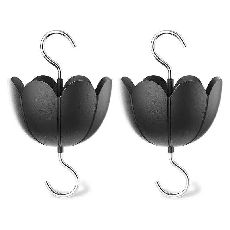 Flower Shape Feeder Accessory Moat Hooks Sturdy Leakproof Ant Guard Moat Hook For Patio Lawn Garden
