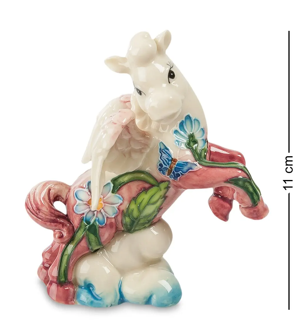 Figure decorative Pavone &quothorse-Angel |