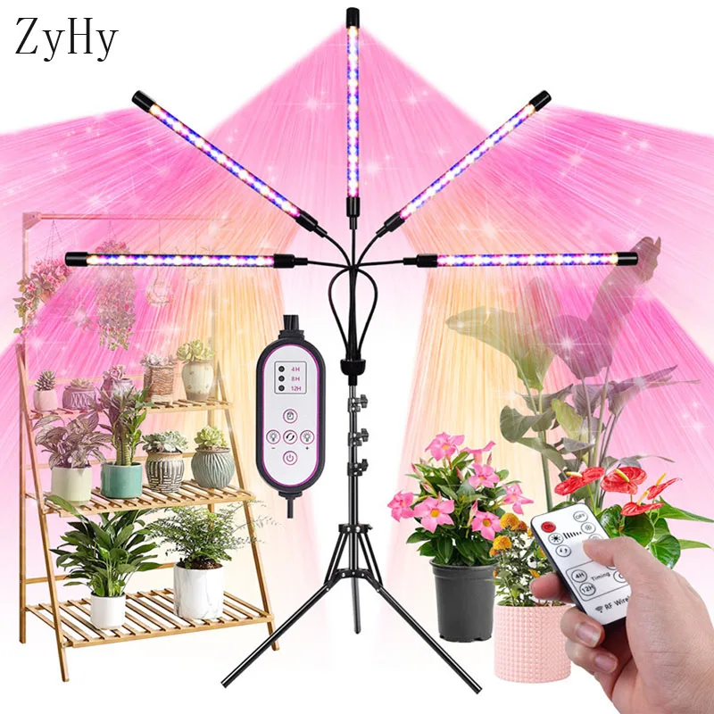 Фитолампа светодиодная полного спектра 18/27/36 Вт 5 В с USB-разъемом