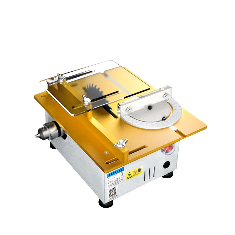 Small table saw for woodworking polishing and low energy consumption Multifunctional professional mini cutter